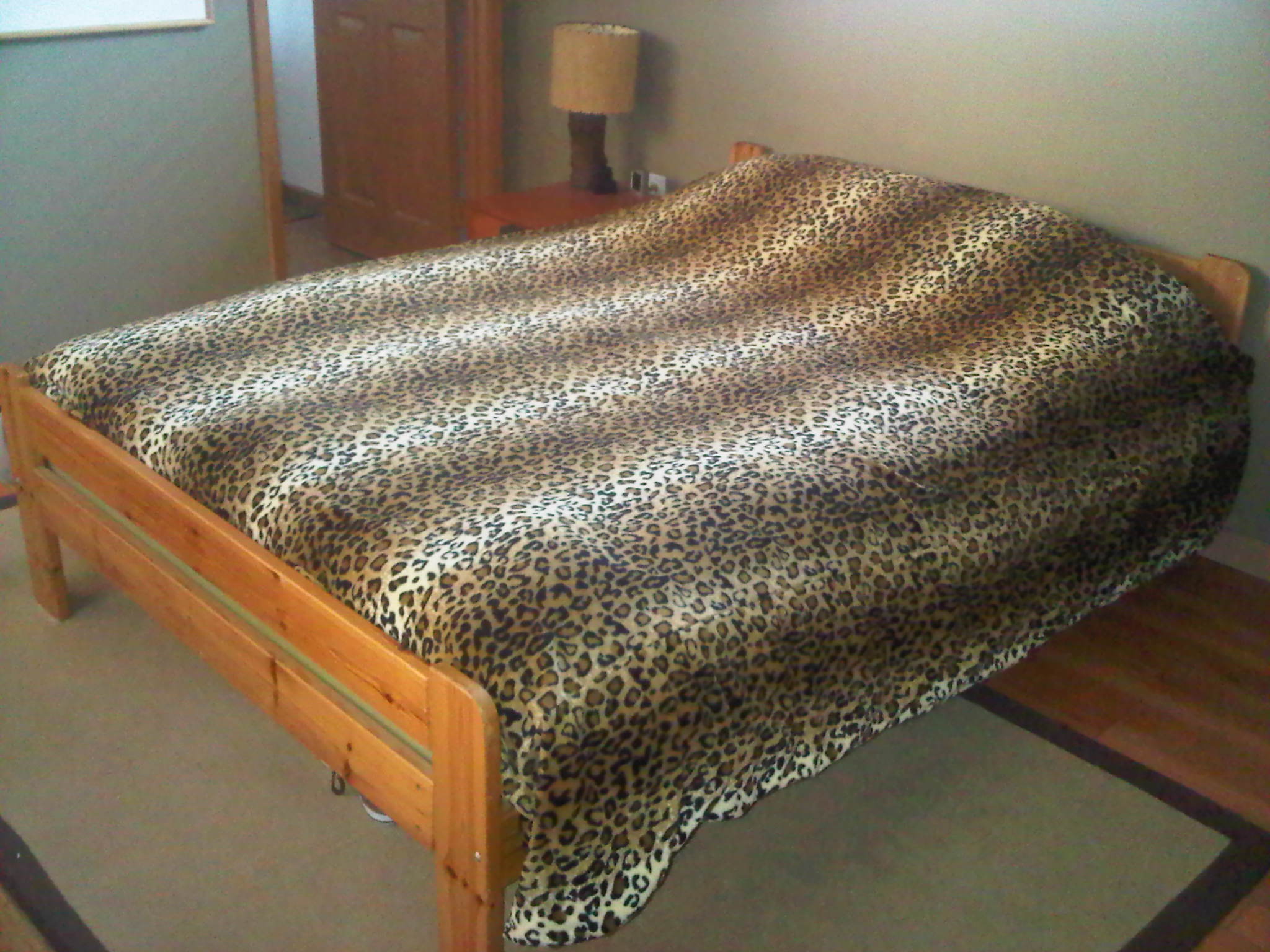 Leopard print duvet covers